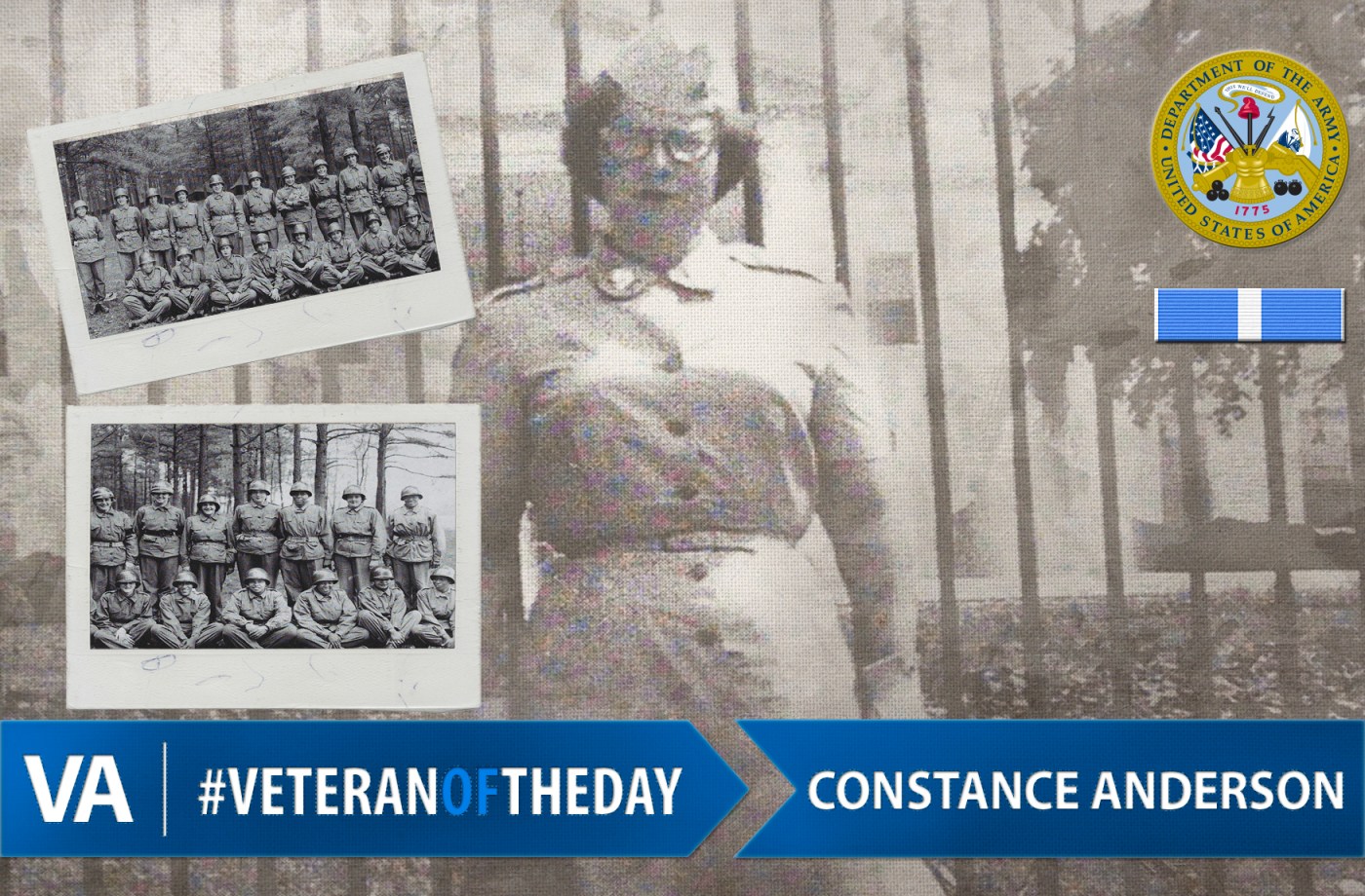 Constance Anderson - Veteran of the Day