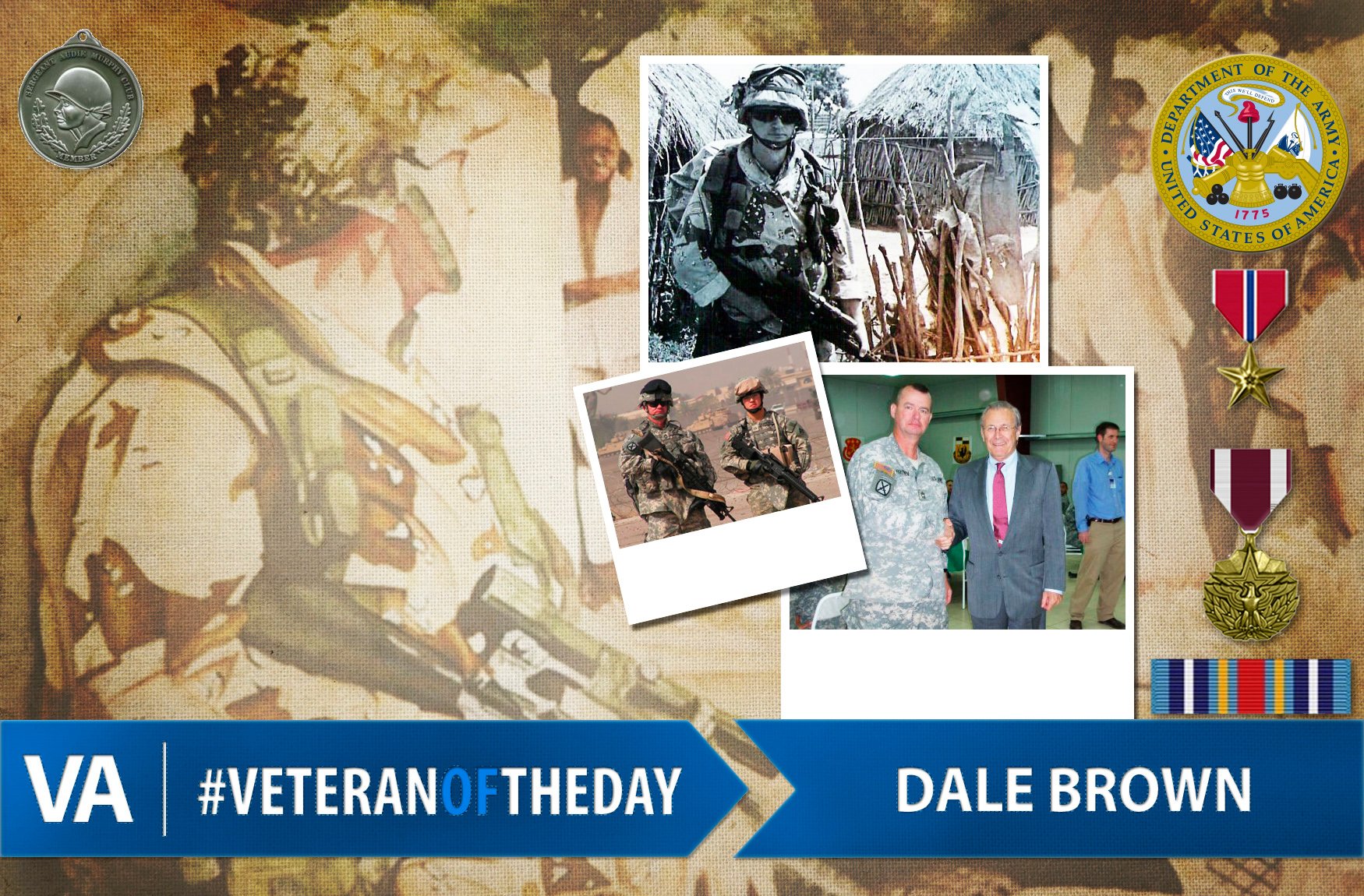 Dale Allen Brown - Veteran of the Day