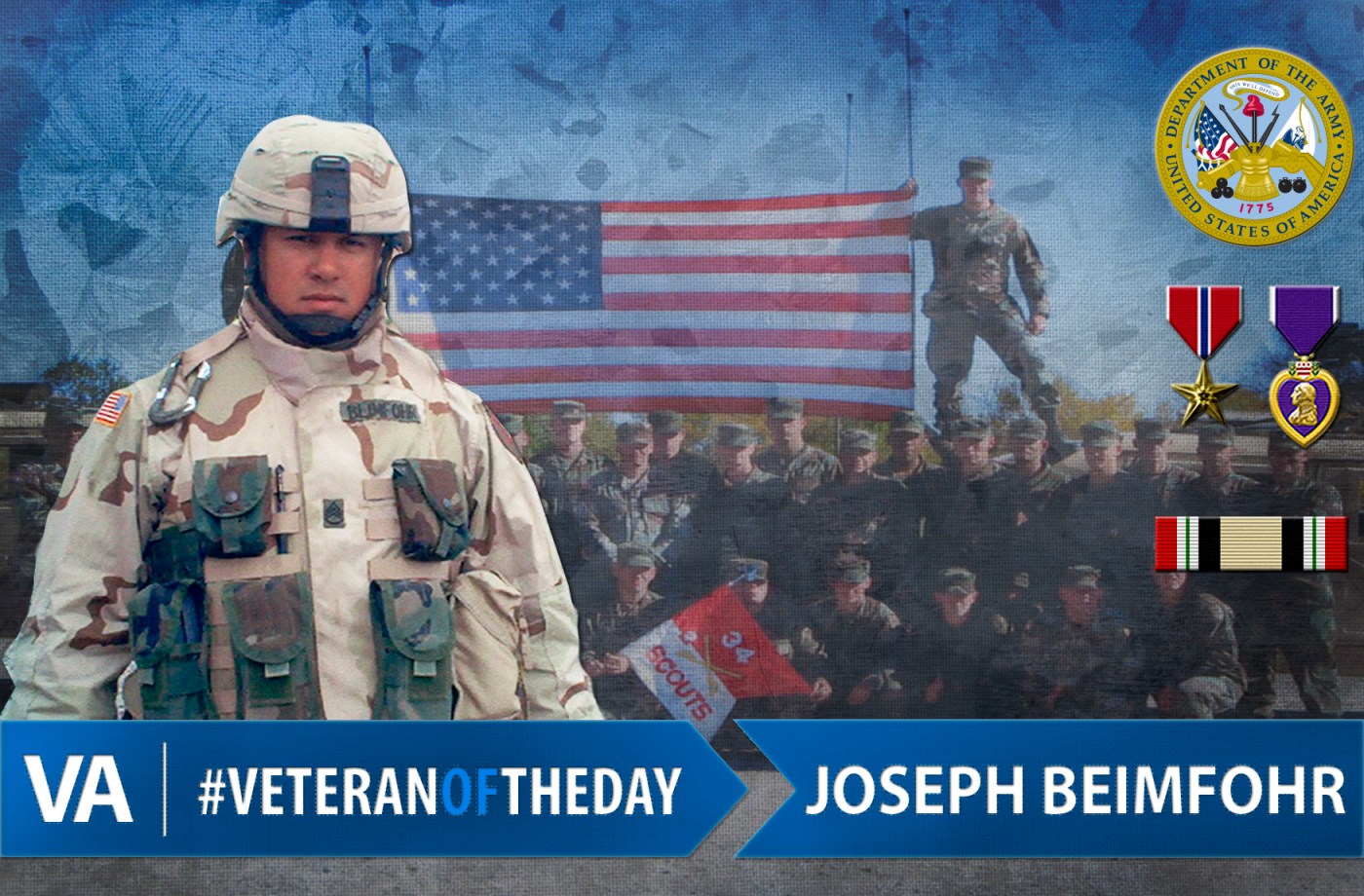 Joseph Beimfohr - Veteran of the Day