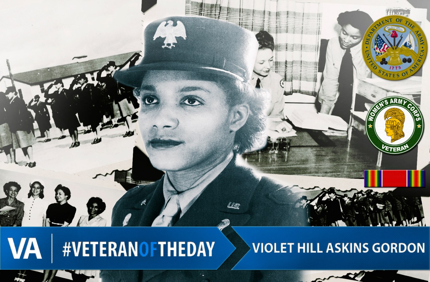 #VeteranOfTheDay Violet Hill Askins Gordon