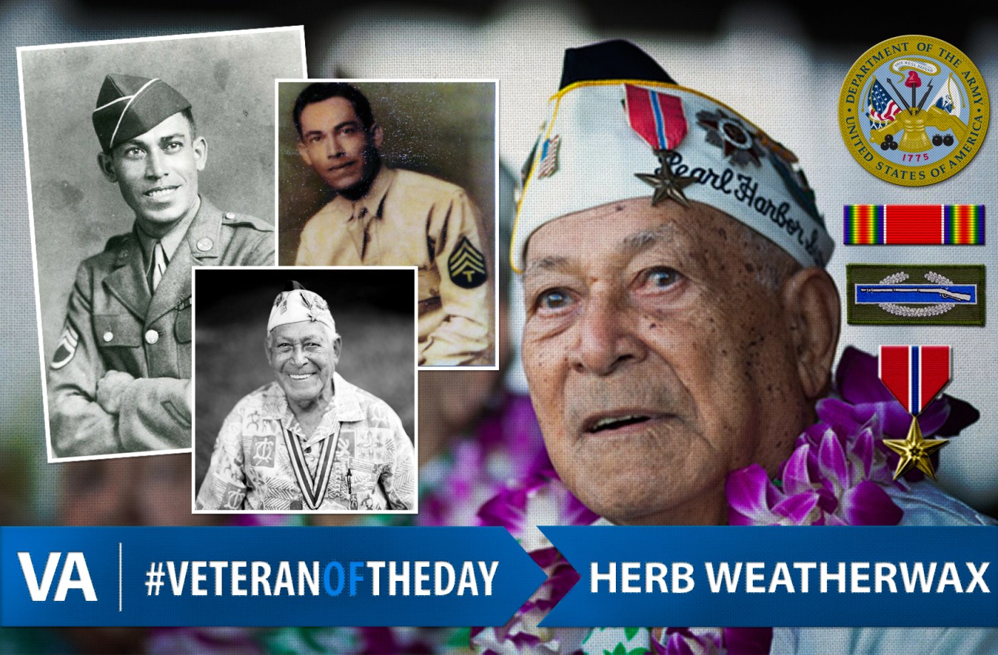 Veteran of the Day Herb Weatherwax