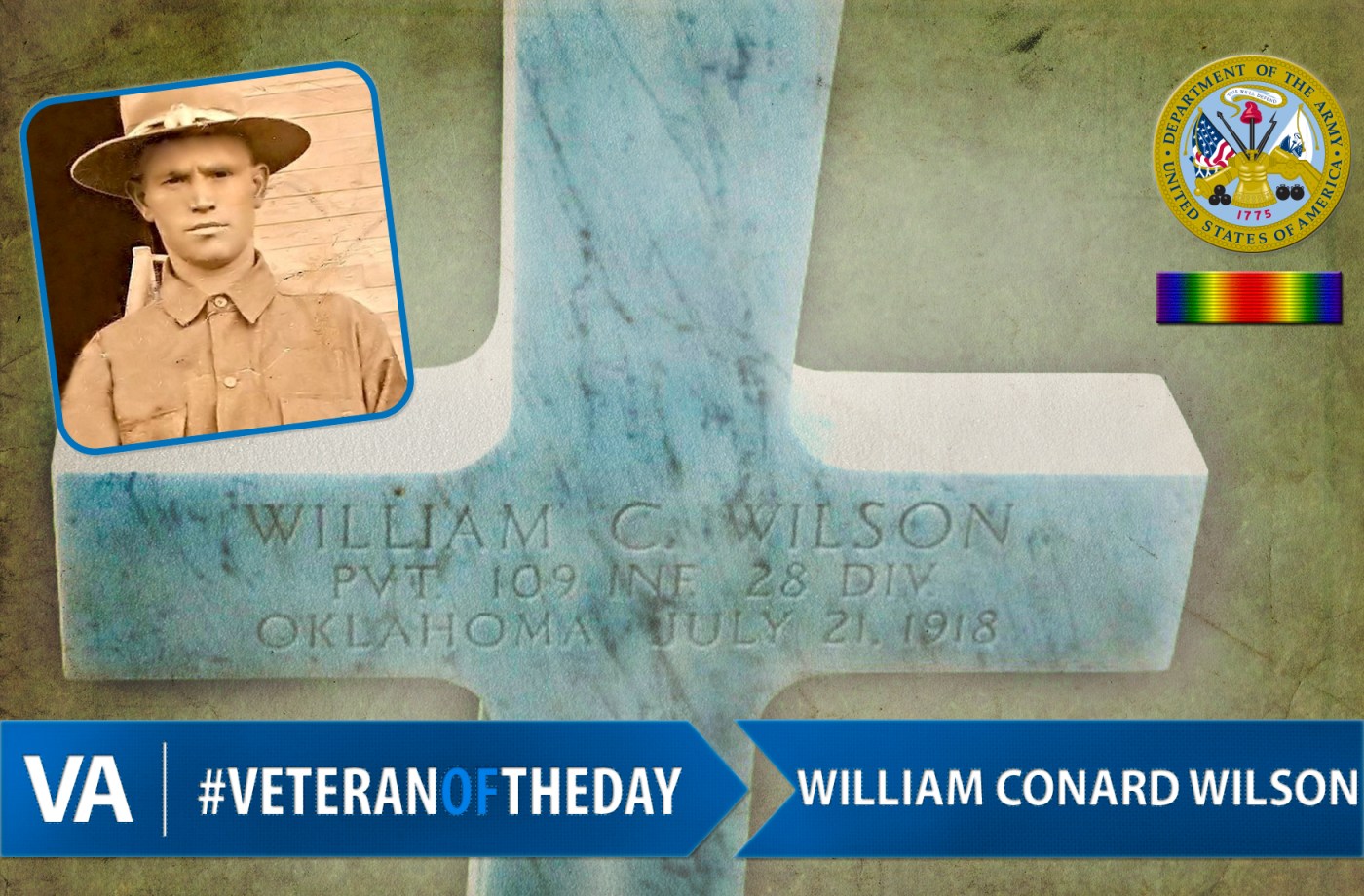 William Conrad Wilson - Veteran of the Day