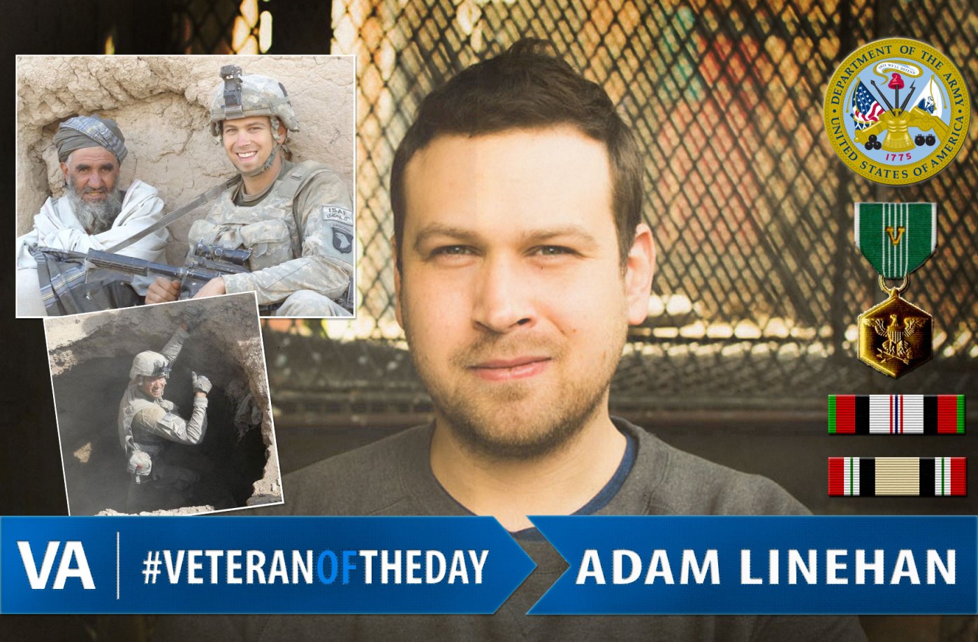 Adam Linehan - Veteran of the Day