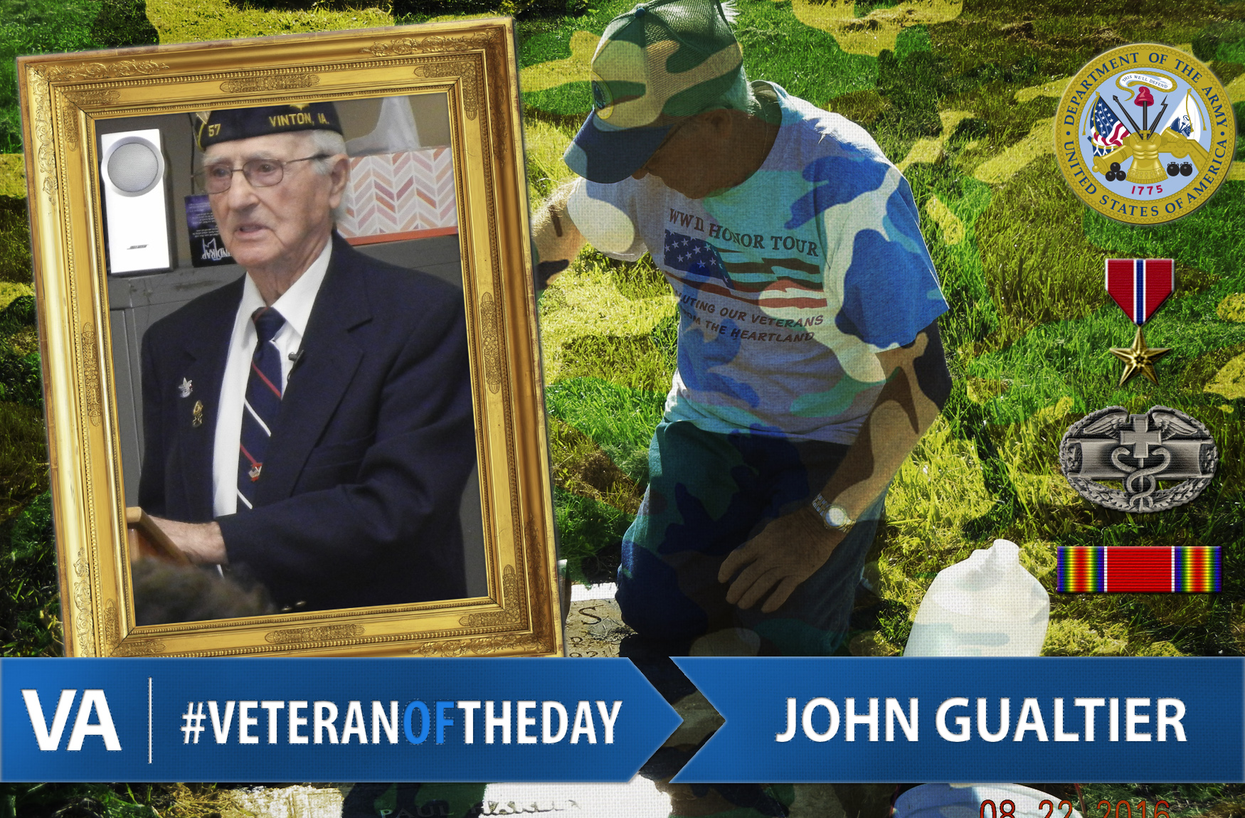 John Gualtier - Veteran of the Day