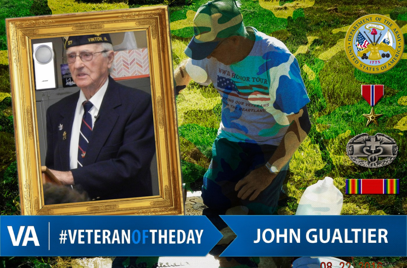 John Gualtier - Veteran of the Day