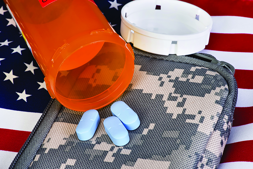 Military health care and medicine.