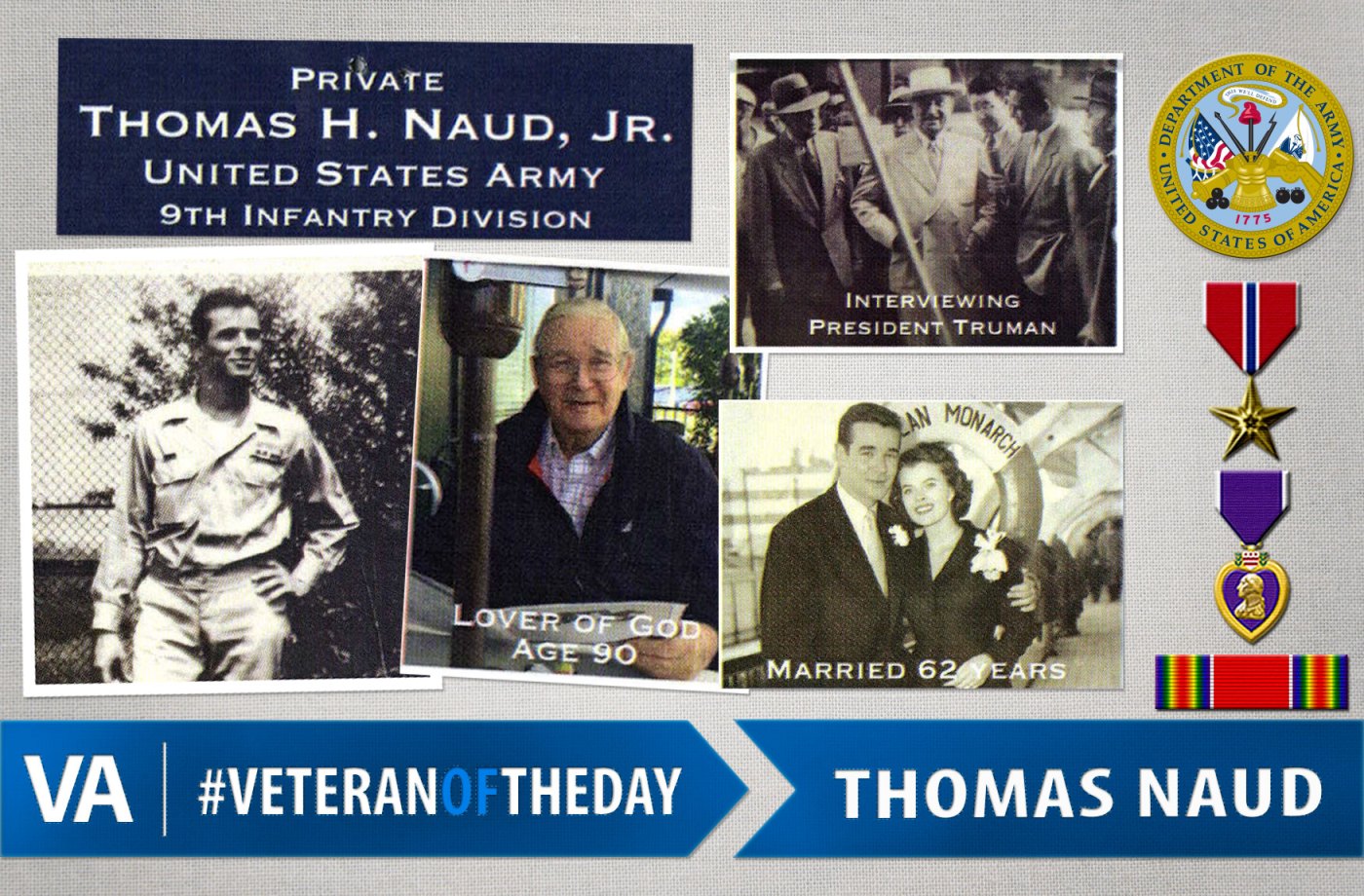 Thomas Naud - Veteran of the Day