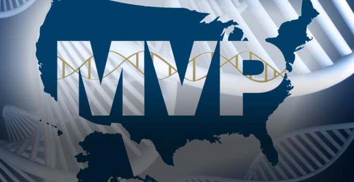 image of the MVP logo over a map of the United States