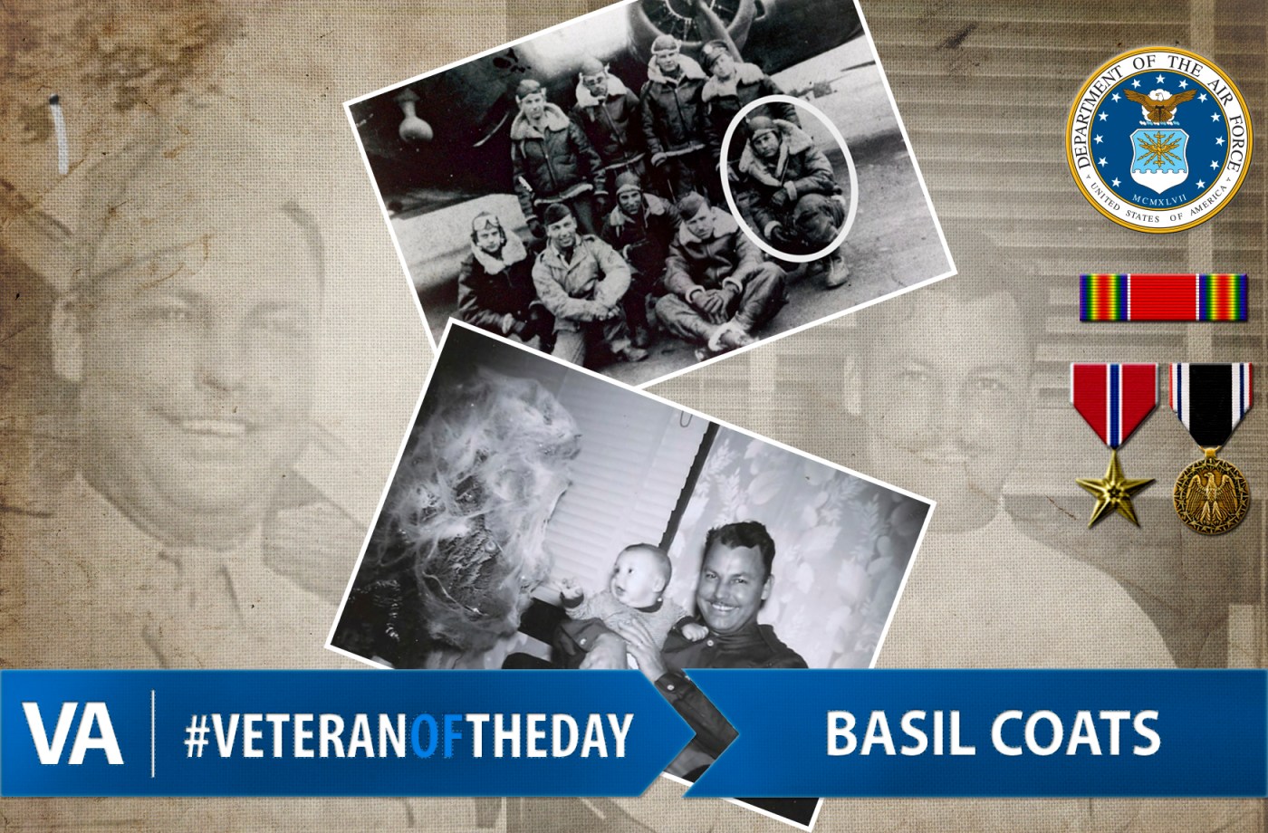 #VeteranOfTheDay Basil Coats