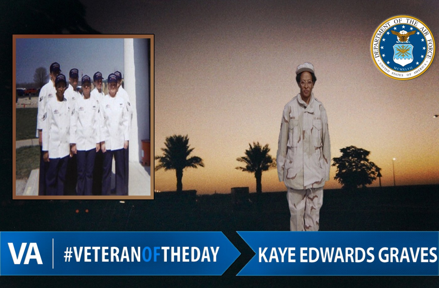Kaye Edwards Graves - Veteran of the Day