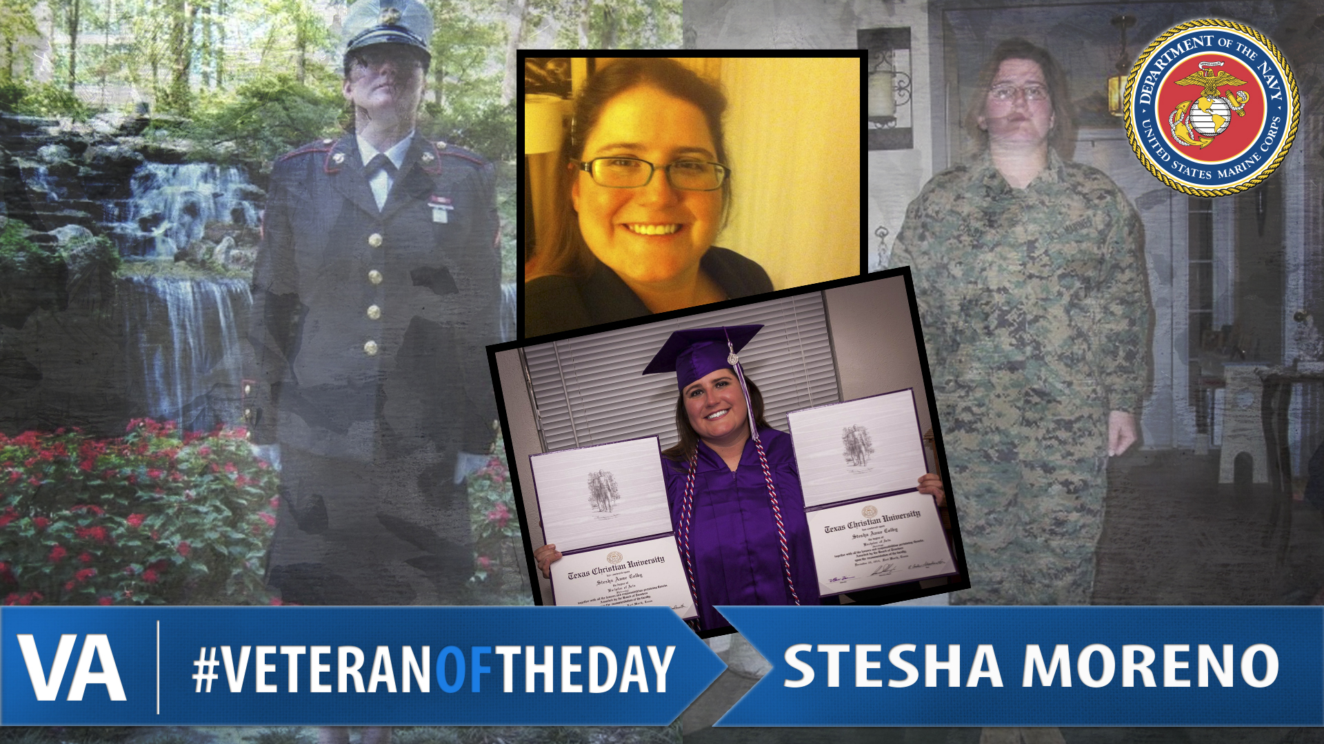 Stesha Moreno - Veteran of the Day