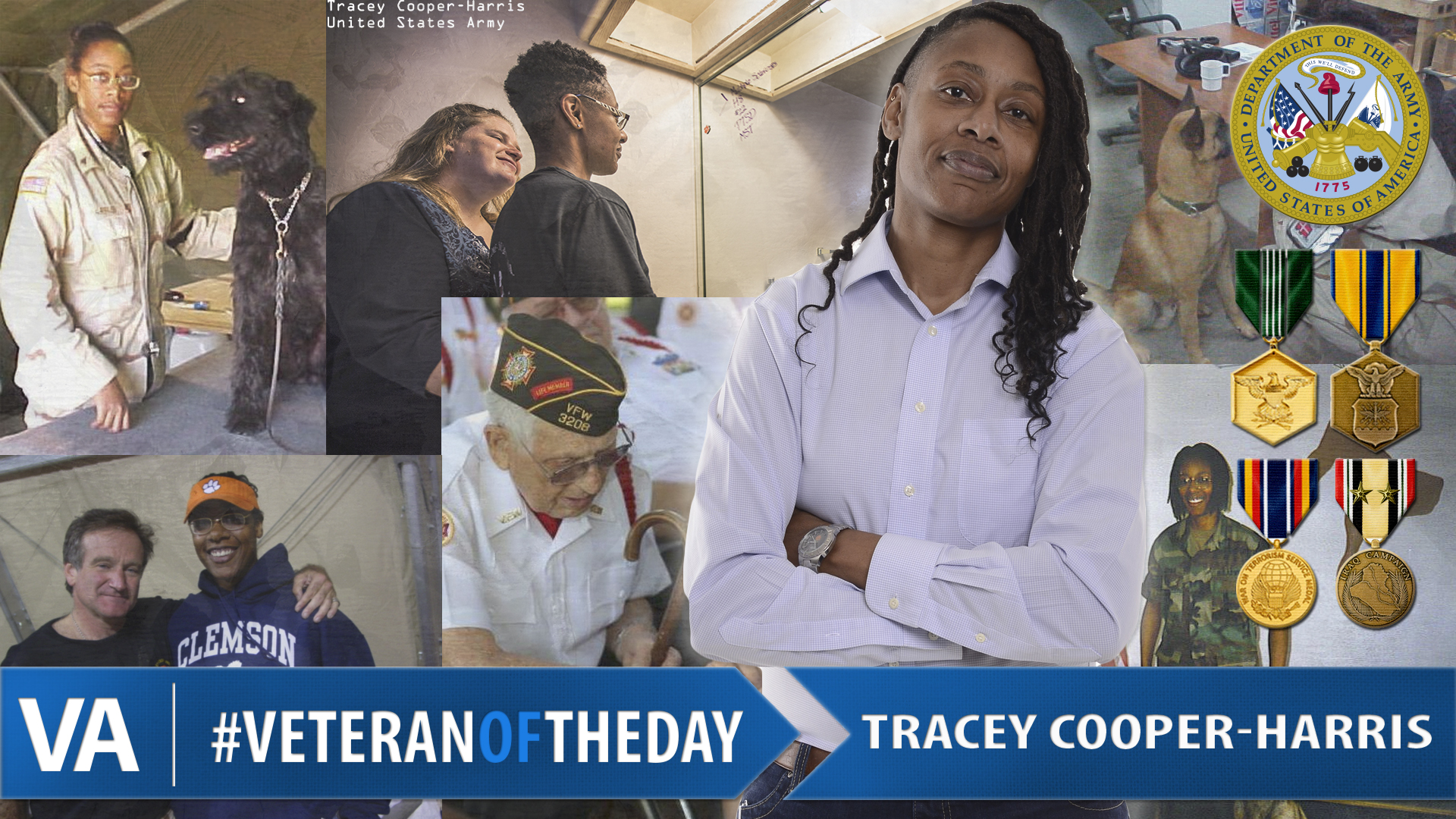 Tracey Cooper-Harris - Veteran of the Day