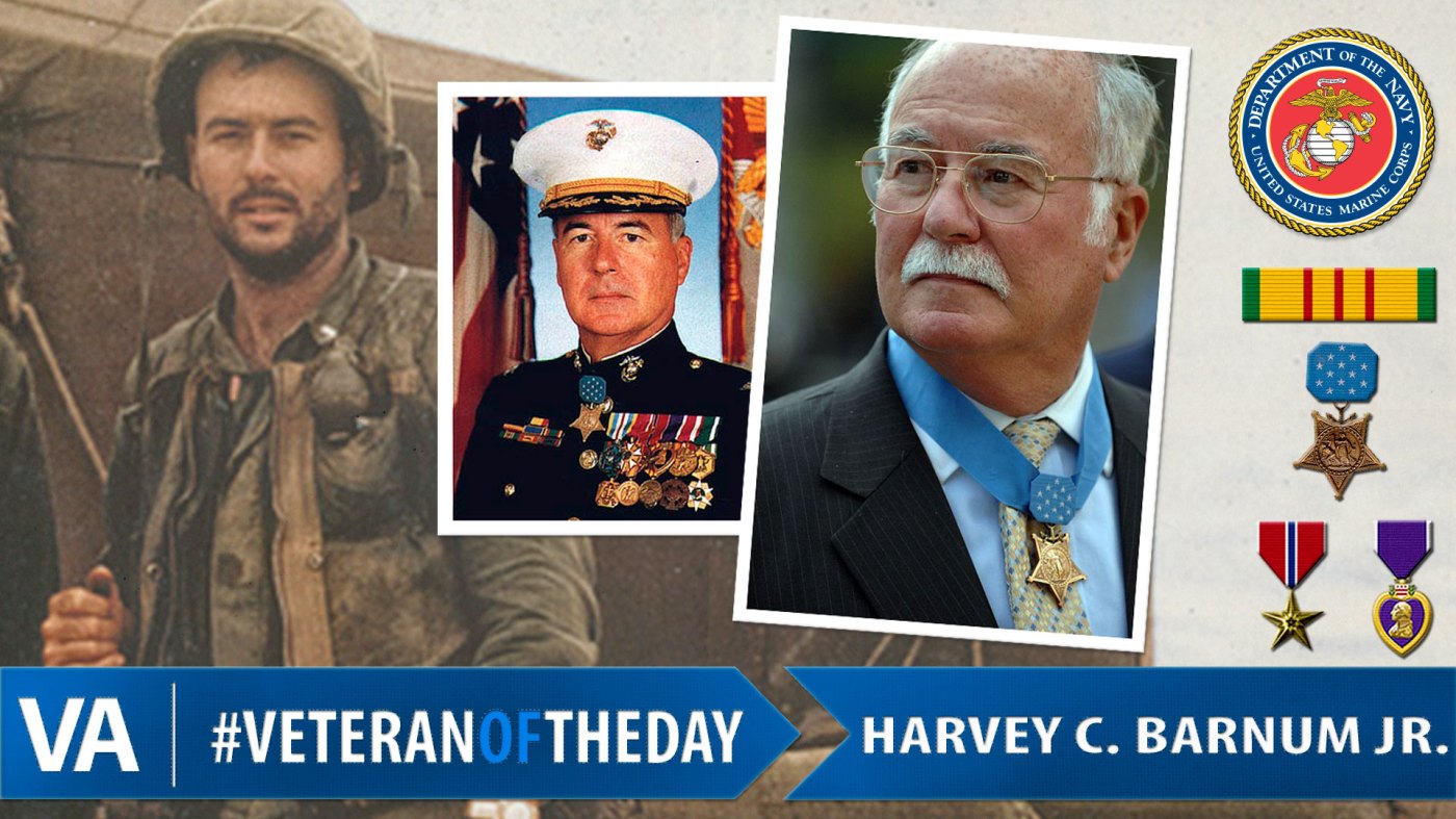 Veteran of the Day Harvey C. Barnum Jr.