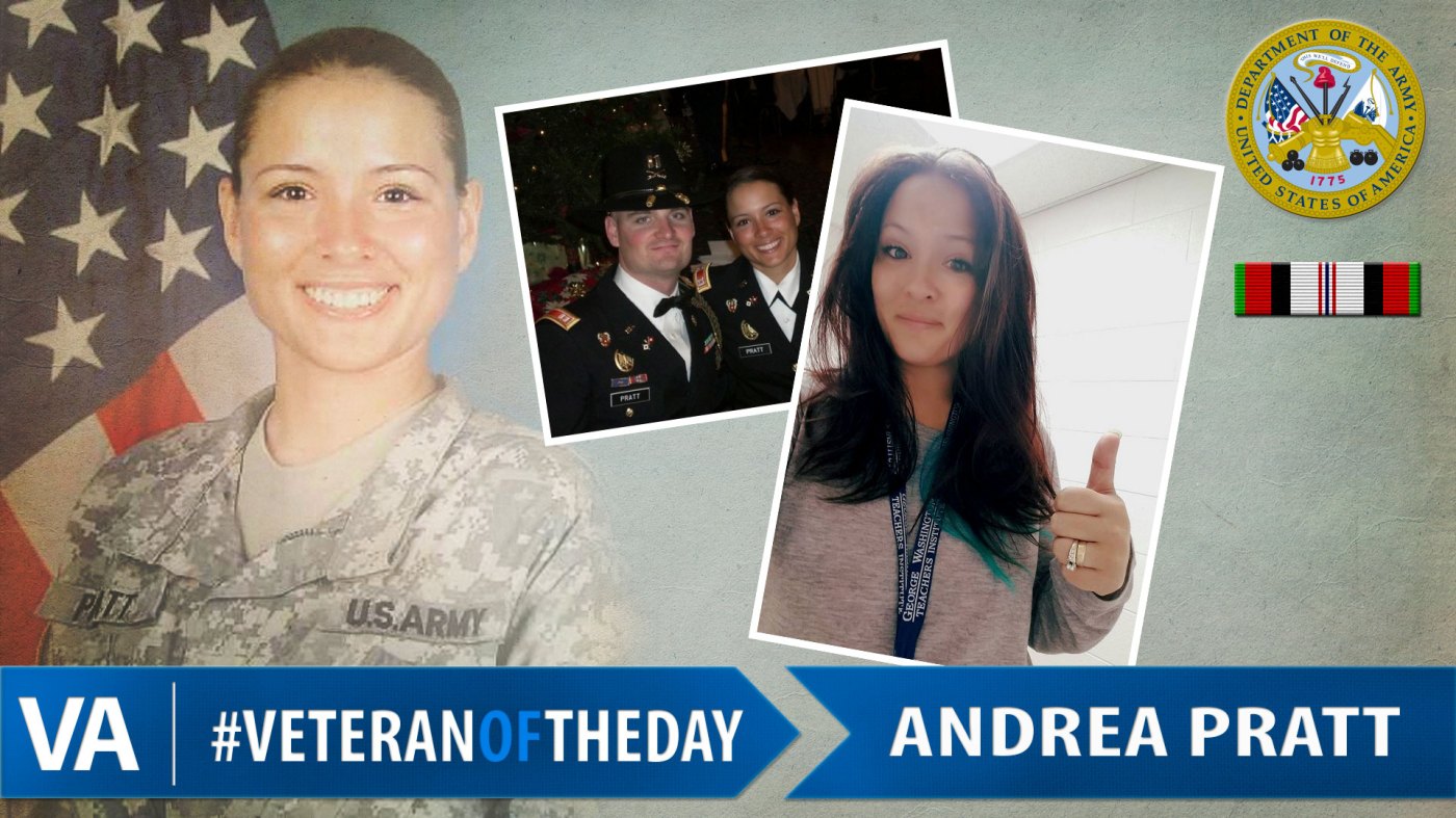 #VeteranOfTheDay Andrea Pratt