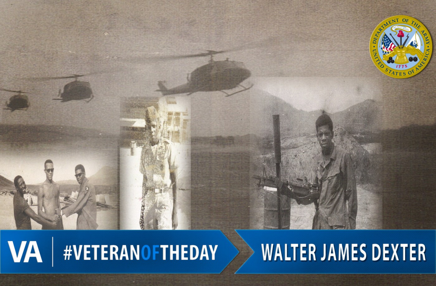 Veteran of the Day Walter James Dexter