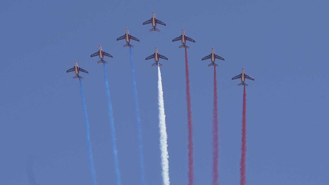 Patrouille de France Centennial Commemoration Flight
