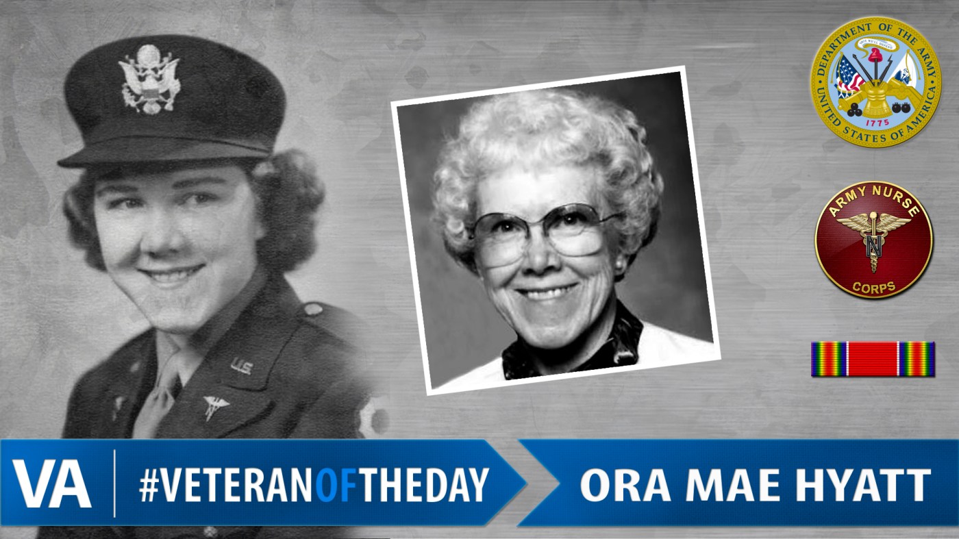 Ora Mae Hyatt - Veteran of the Day