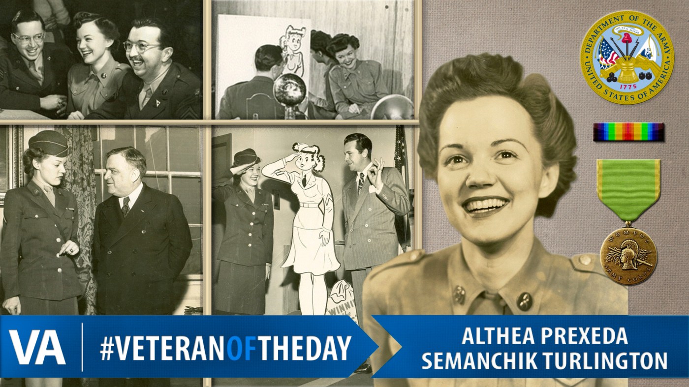 #VeteranOfTheDay Army Veteran Althea Semanchik