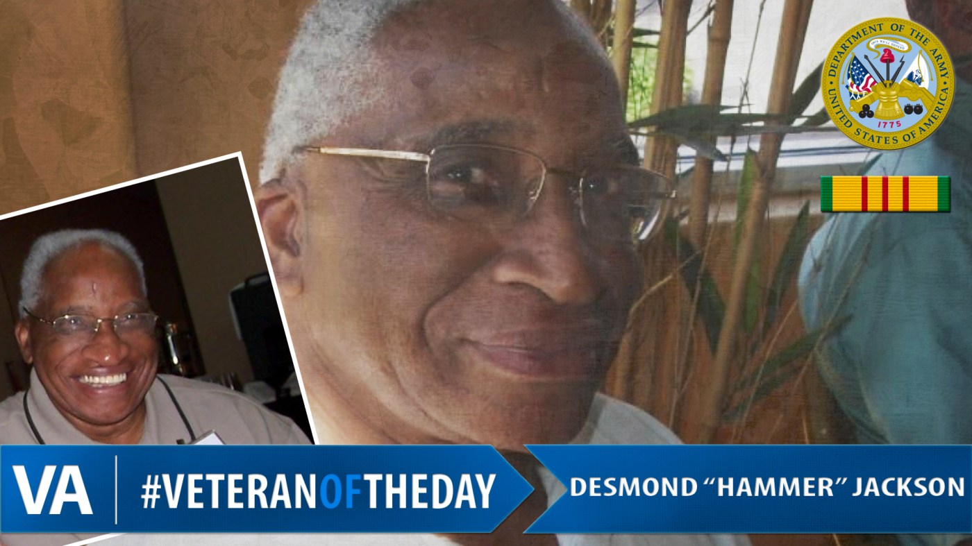 Desmond Jackson - Veteran of the Day