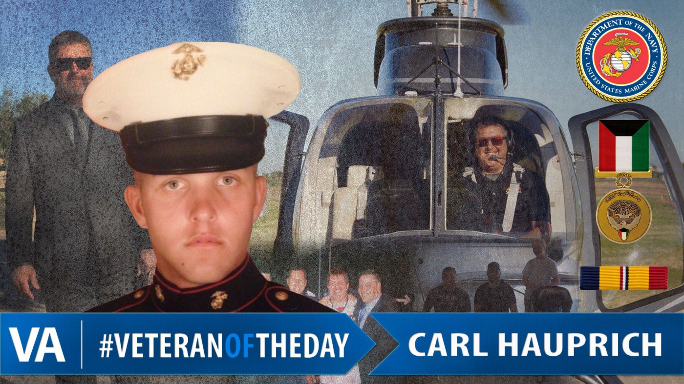 Carl Hauprich - Veteran of the Day