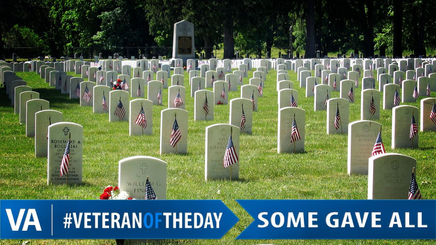 Memorial Day - Veteran of the Day