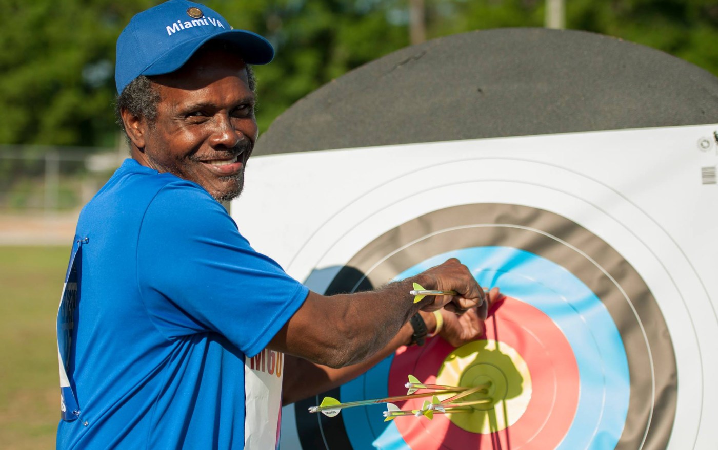 On target: Army Veteran hits the mark with archery at National Veterans Golden Age Games