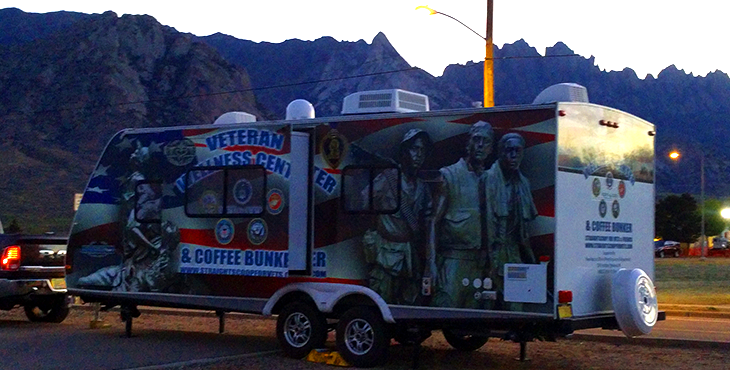 Faced with a choice to complain or take action, one group hit the road to serve Veterans