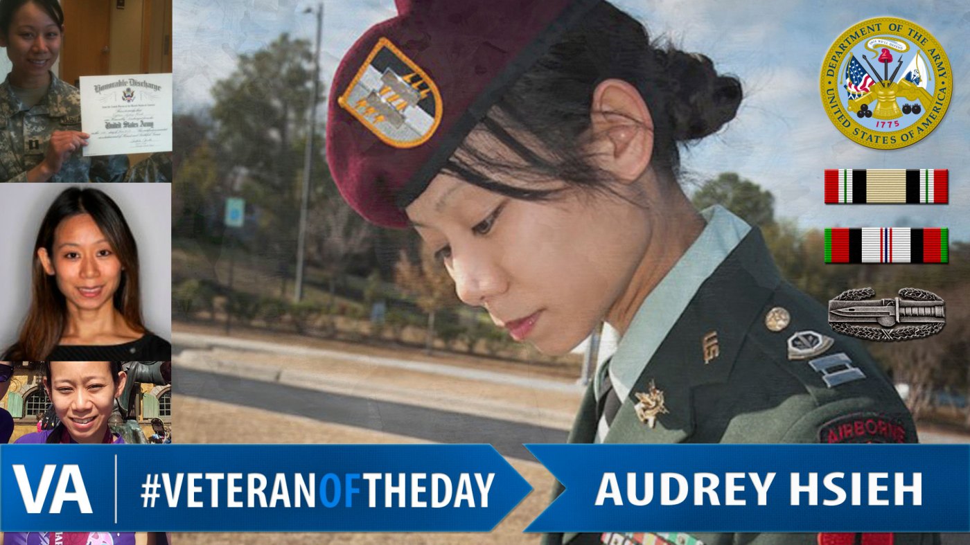 #VeteranOfTheDay Audrey Hsieh