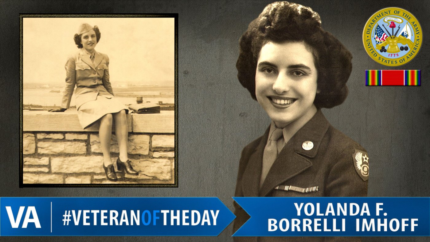 #VeteranOfTheDay Yolanda F. Borrelli Imhoff