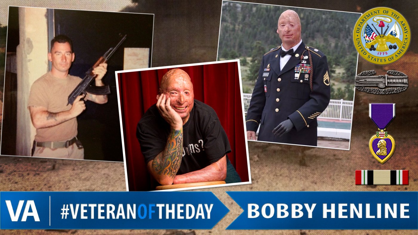 Bobby Henline - Veteran of the Day