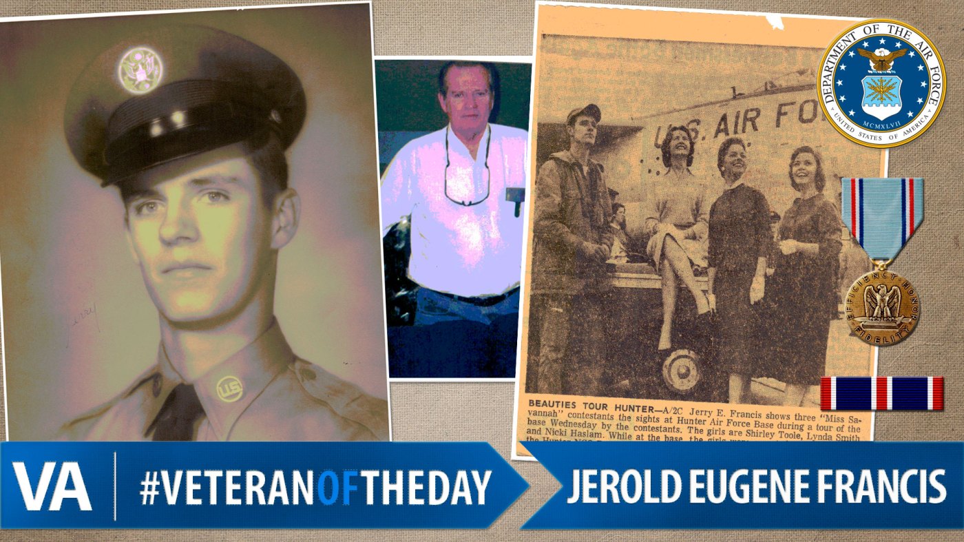 Jerold Eugene Francis - Veteran of the Day