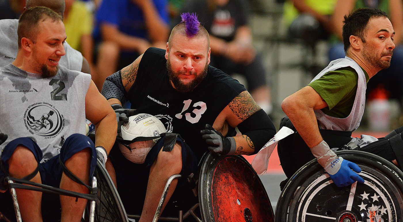 Veterans Compete in National Wheelchair Games