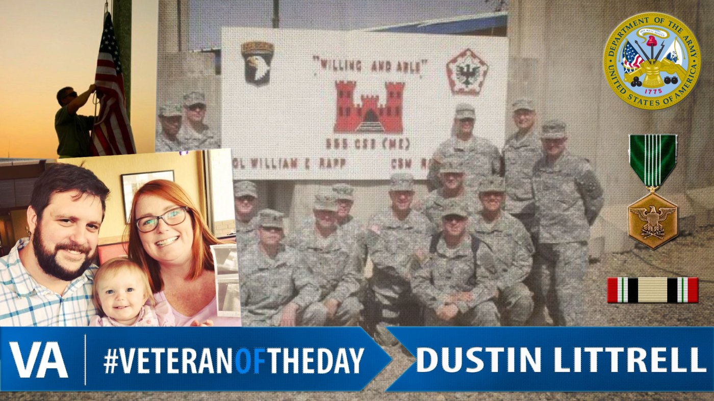 Dustin Littrell - Veteran of the Day