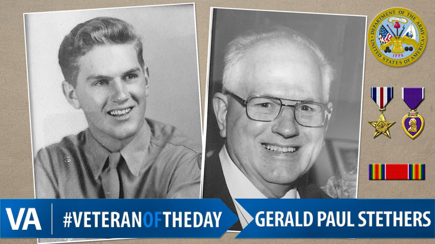 Gerald Paul Stethers - Veteran of the Day