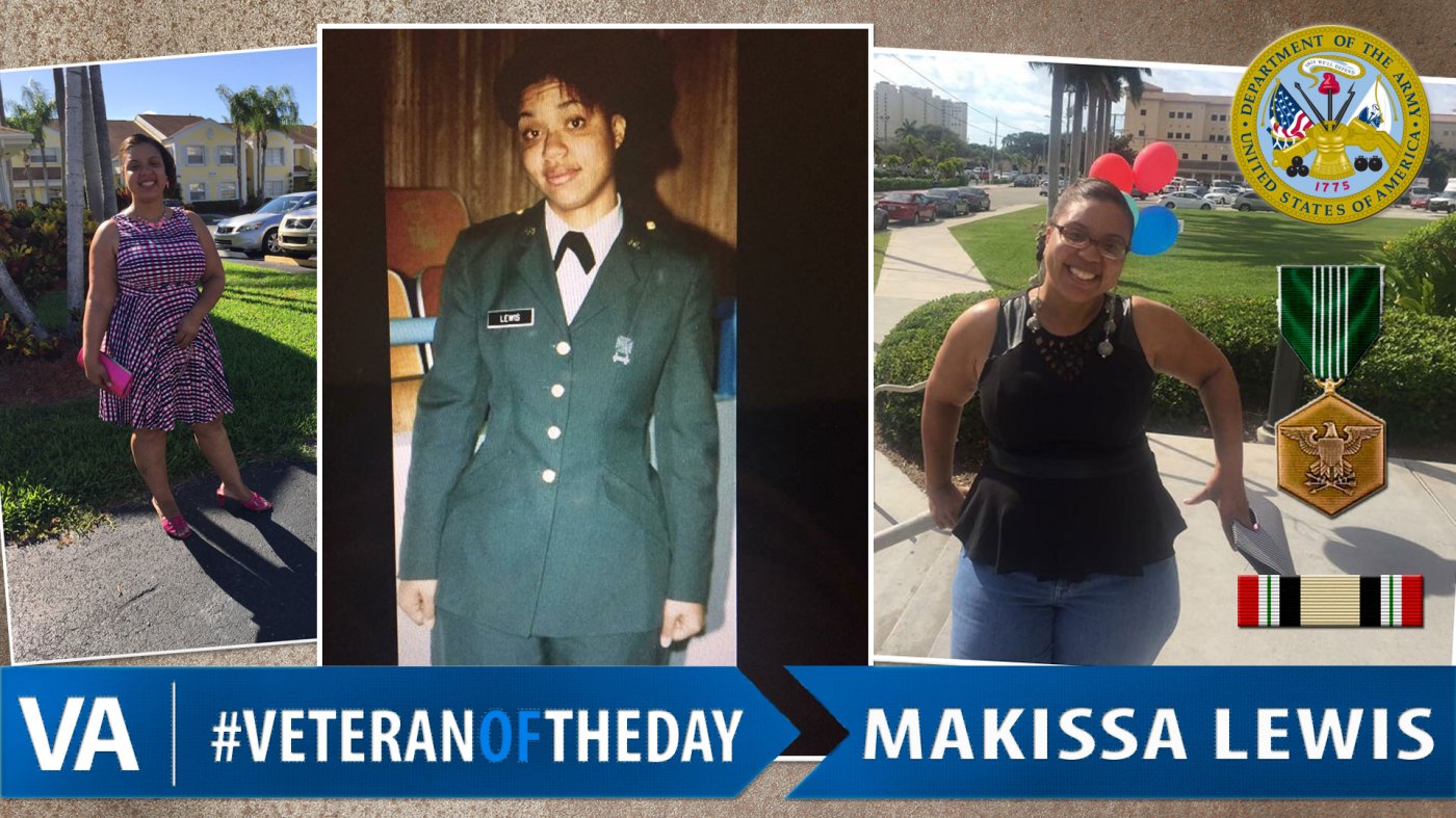 Makissa Lewis - Veteran of the Day