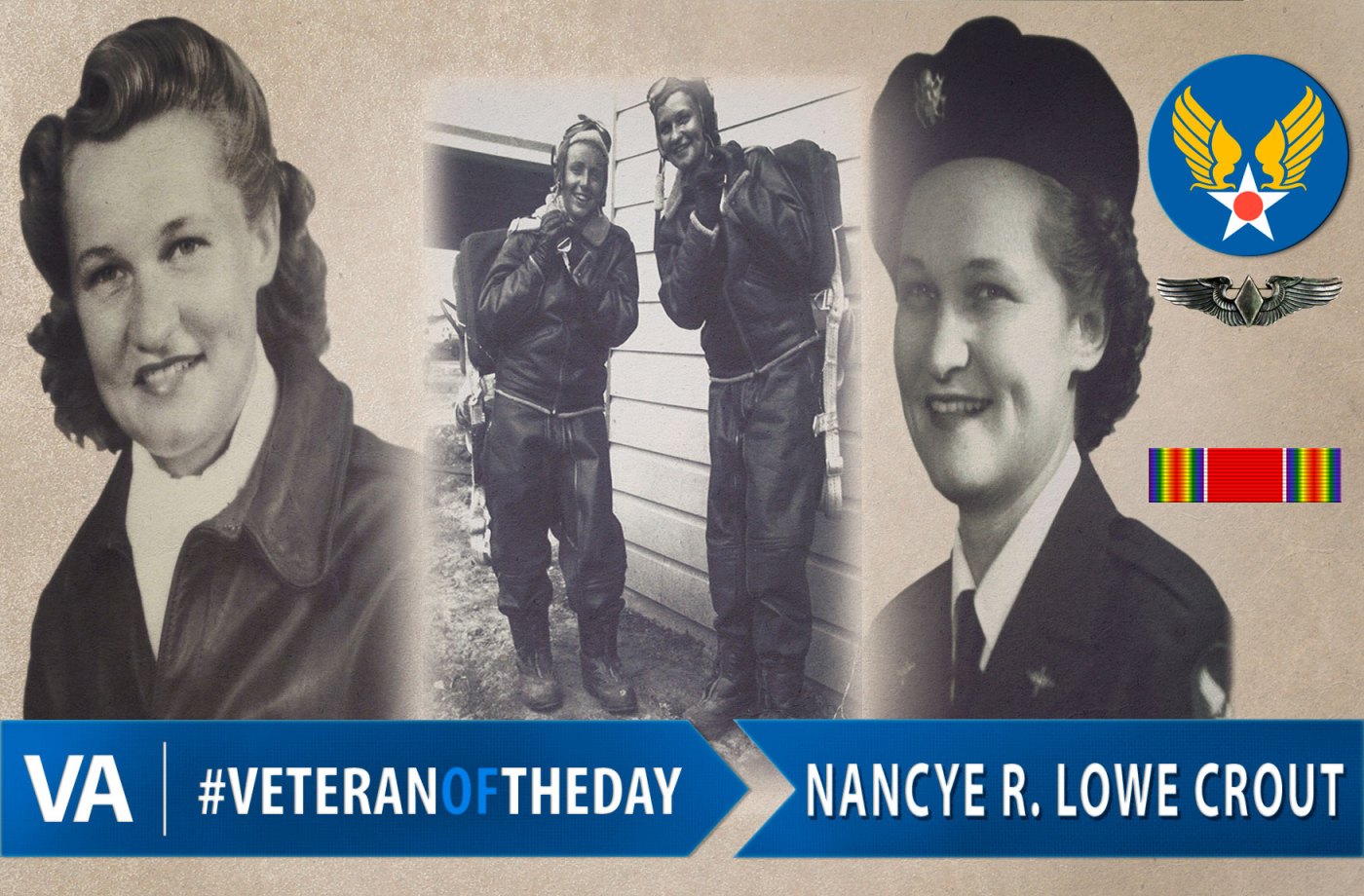 #VeteranOfTheDay Air Force Veteran Nancye Crout