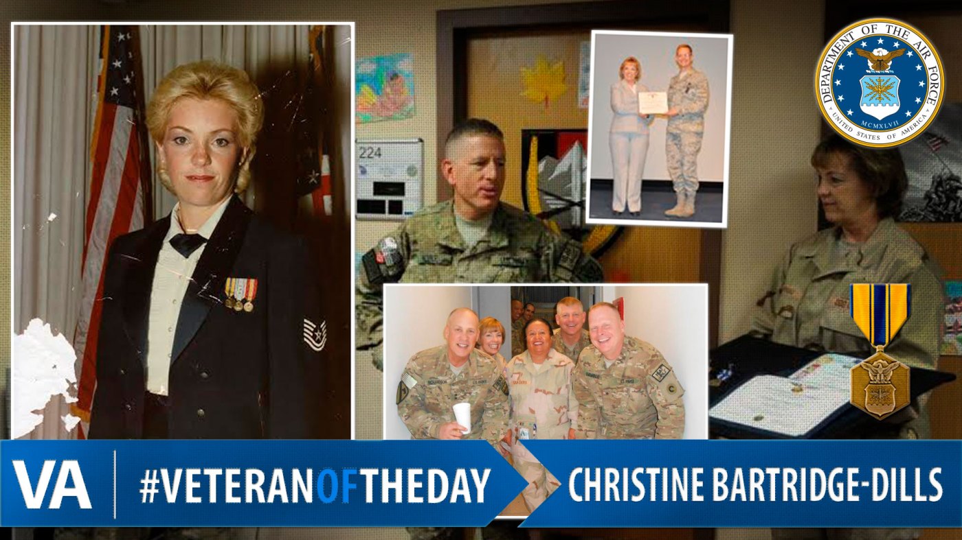 Christine Bartridge-Dills - Veteran of the Day