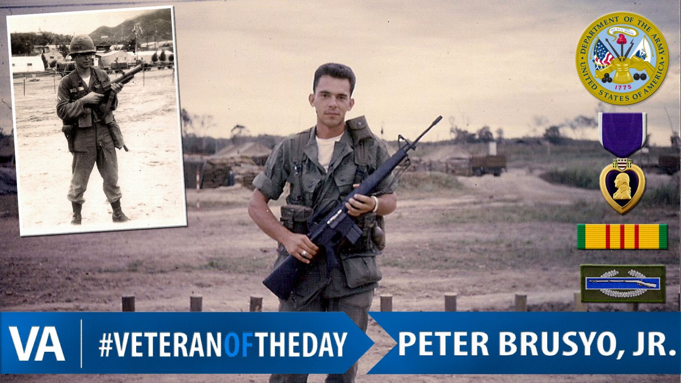 Peter Brusyo Jr - Veteran of the Day