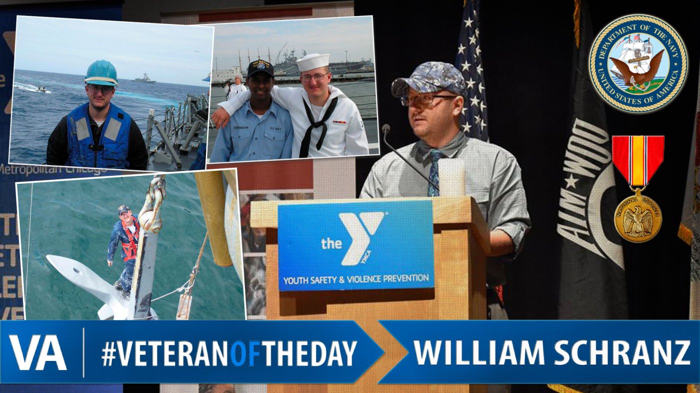 #VeteranOfTheDay Navy Veteran William Schranz