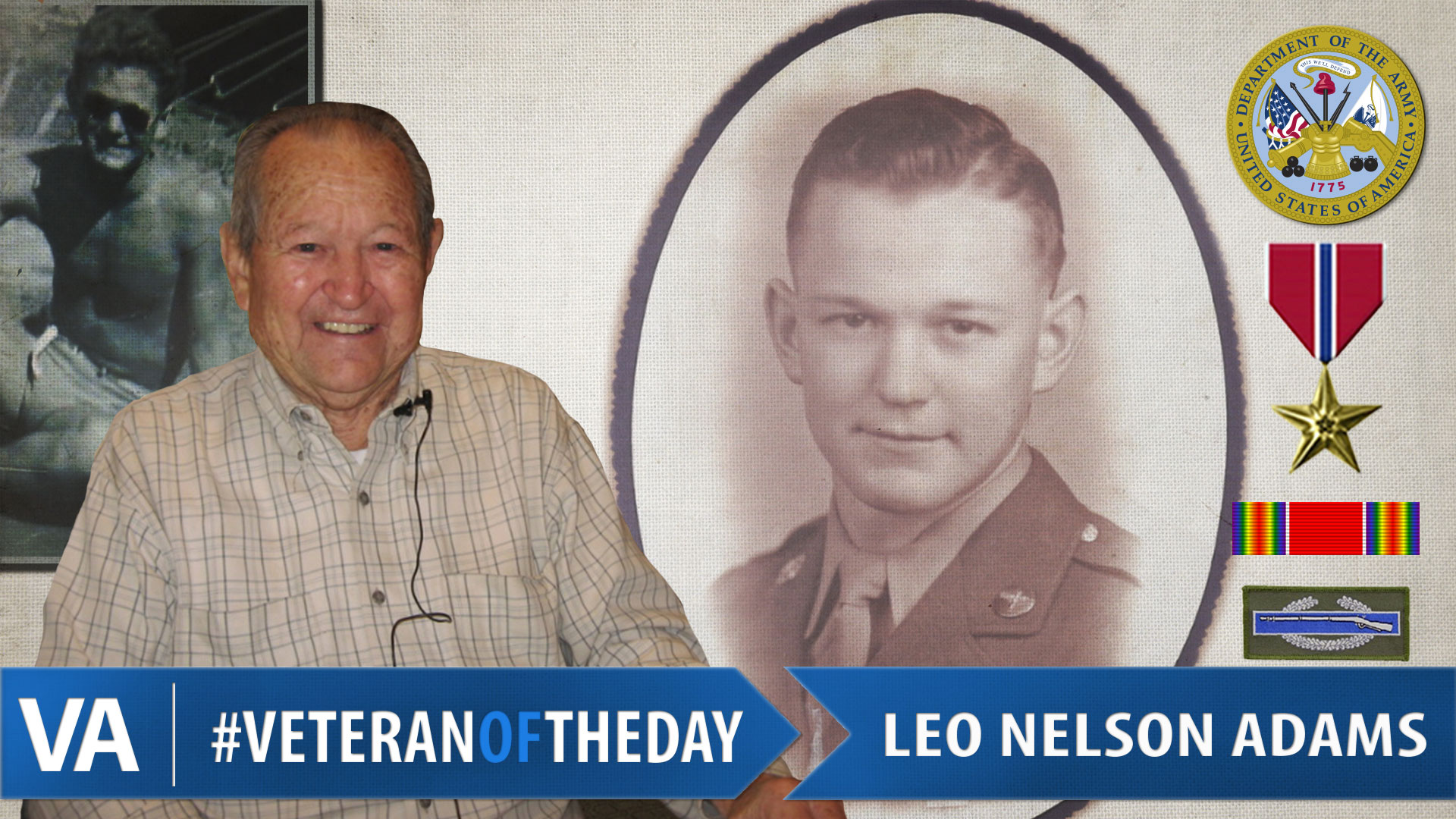 Leo Nelson Adams - Veteran of the Day