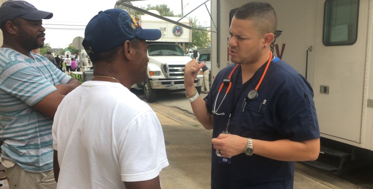 VA mobile medical unit brings health care in the neighborhood following hurricane