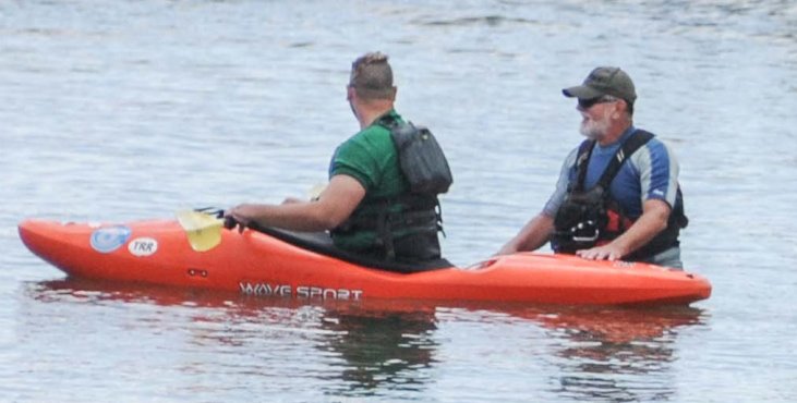 IMAGE: Veterans Kayak during the Summer Sports clinic