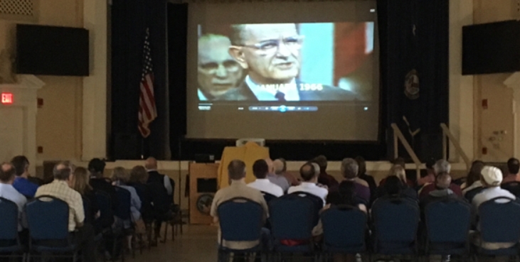 IMAGE: Louisiana Public Broadcasting hosted a free preview screening of The Vietnam War for Veterans and staff at the Alexandria VA Medical Center Auditorium in Pineville, Louisiana.