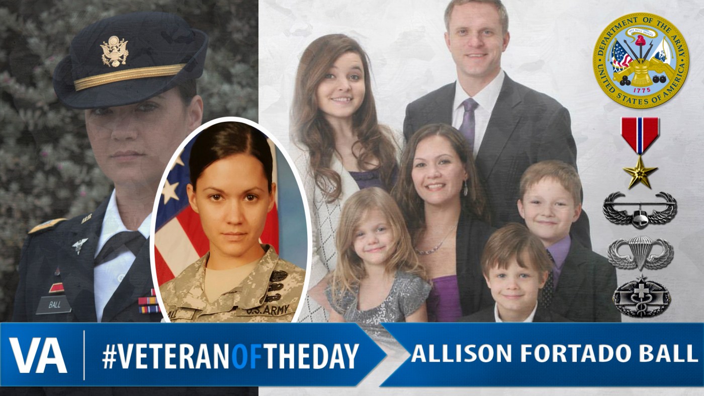 #VeteranOfTheDay Army Veteran Allison Fortado Ball