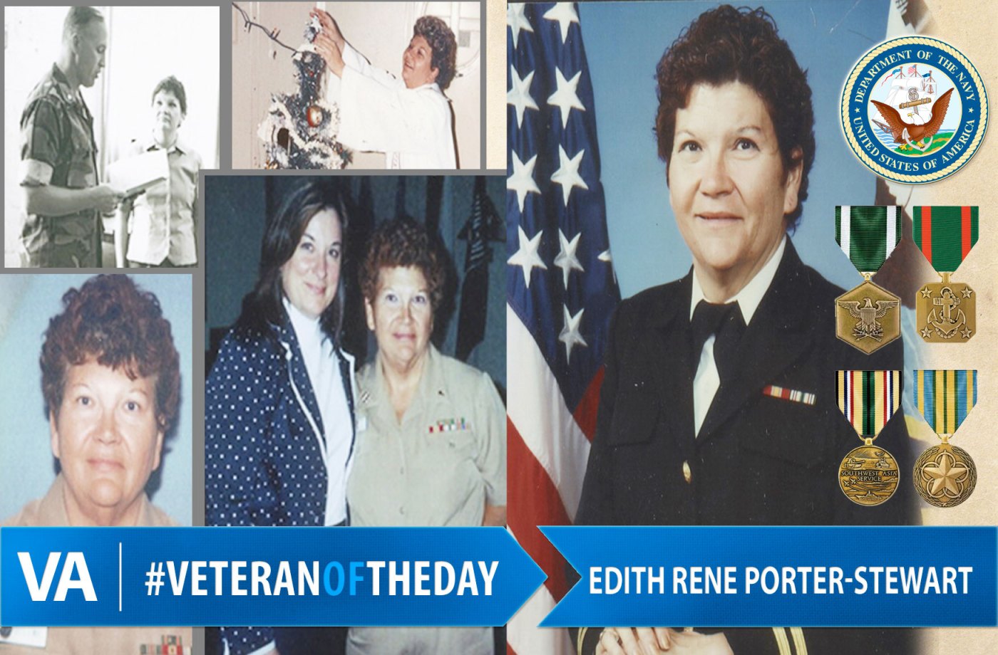 Edith Rene Porter-Stewart - Veteran of the Day