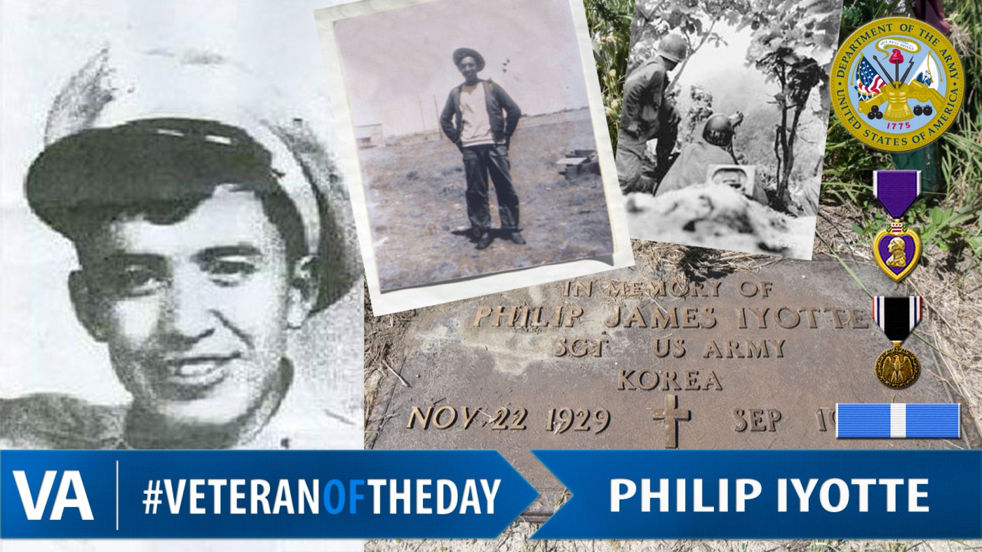 #VeteranOfTheDay Philip James Iyotte