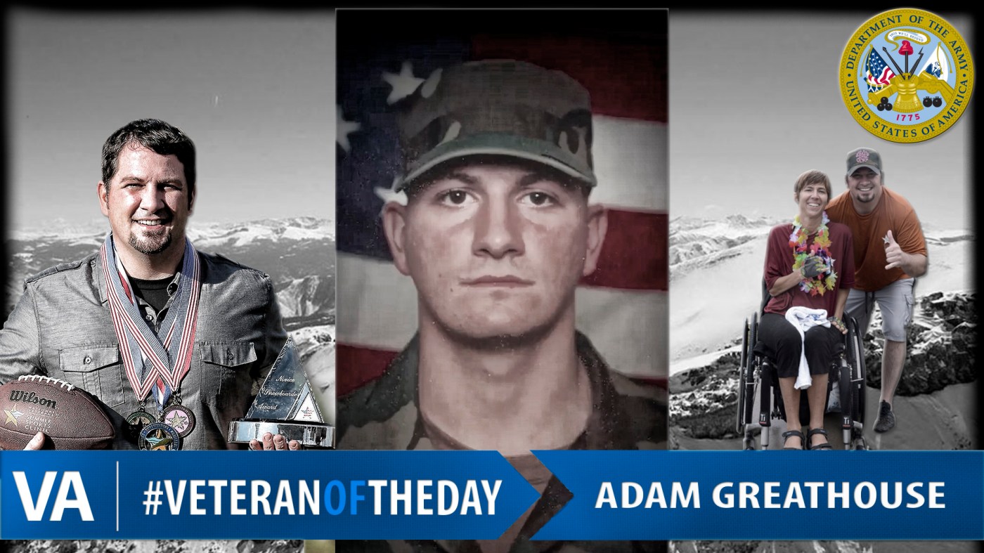 #VeteranOfTheDay Adam Greathouse
