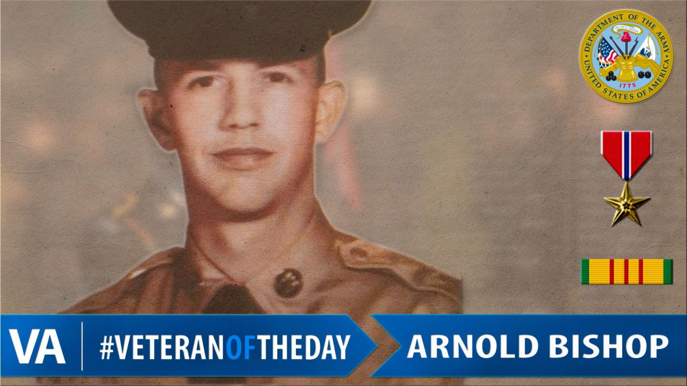 Arnold Bishop - Veteran of the Day