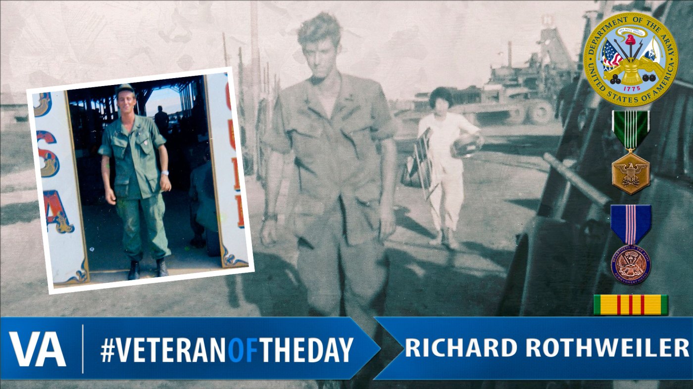 Richard Rothweiler - Veteran of the Day