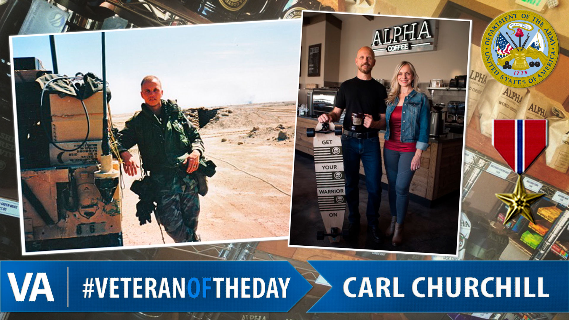 Carl Churchill - Veteran of the Day